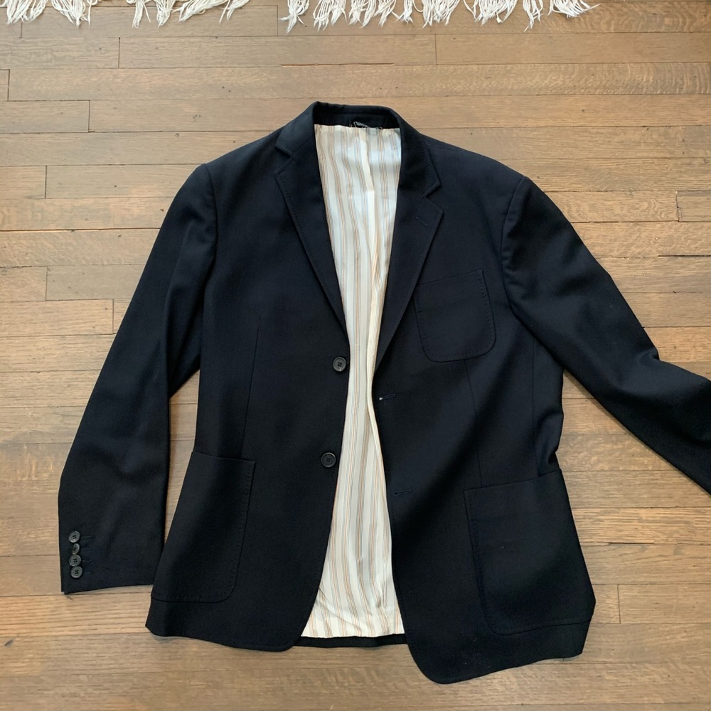 Billy Reid Navy Blazer